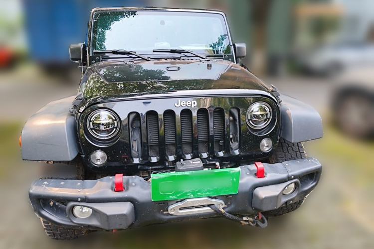 Used Jeep Wrangler 2017 3.6L Rubicon Two-Door Comfort Edition Front