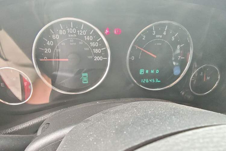 Used Jeep Wrangler 2017 3.6L Rubicon Four-Door Comfort Edition Instrument Cluster