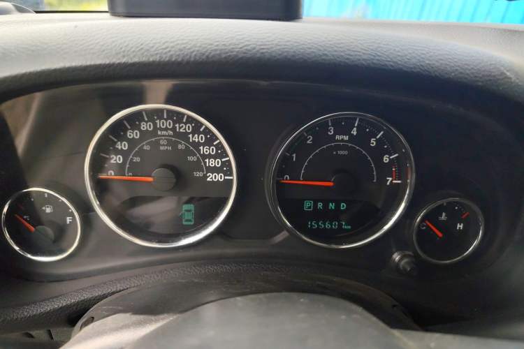 Used Jeep Wrangler 2017 3.6L Rubicon Four-Door Comfort Edition Instrument Cluster