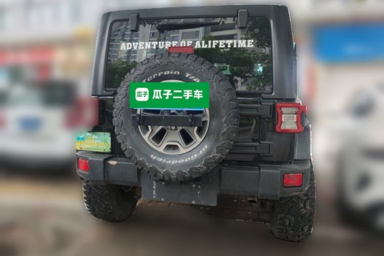 Used Jeep Wrangler 2017 3.0L Sahara Four-Door Comfort Edition Rear
