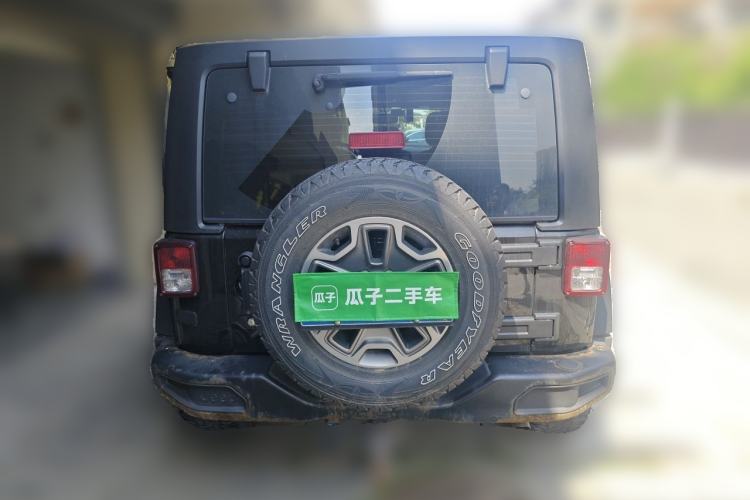 Used Jeep Wrangler 2017 3.6L Rubicon Four-Door Comfort Edition Rear