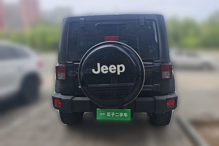 Used Jeep Wrangler 2017 3.6L Rubicon Four-Door Comfort Edition Rear