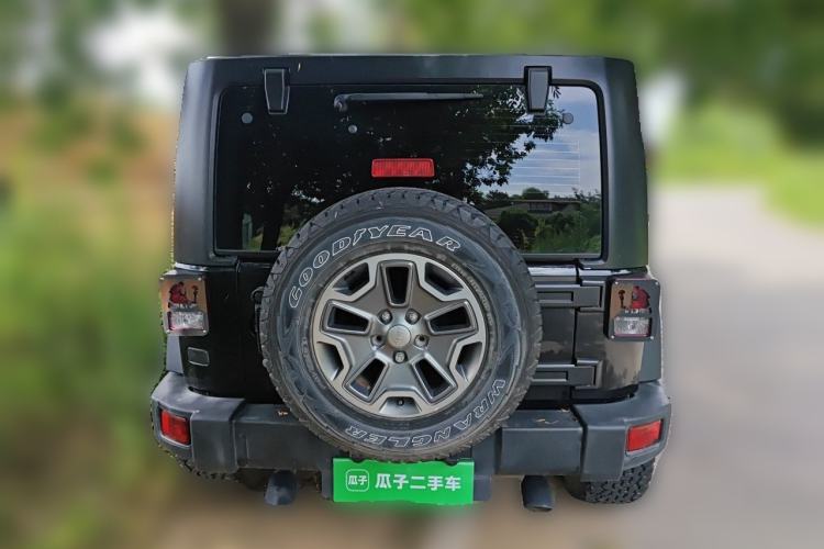 Used Jeep Wrangler 2017 3.6L Rubicon Four-Door Comfort Edition Rear