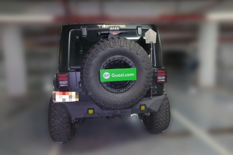Used Jeep Wrangler 2017 3.0L Sahara Four-Door Comfort Edition Rear