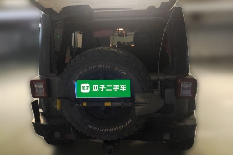 Used Jeep Wrangler 2017 3.6L Rubicon Four-Door Comfort Edition Rear