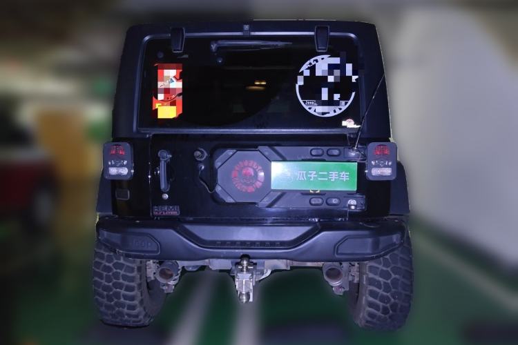 Used Jeep Wrangler 2017 3.6L Rubicon Four-Door Comfort Edition Rear