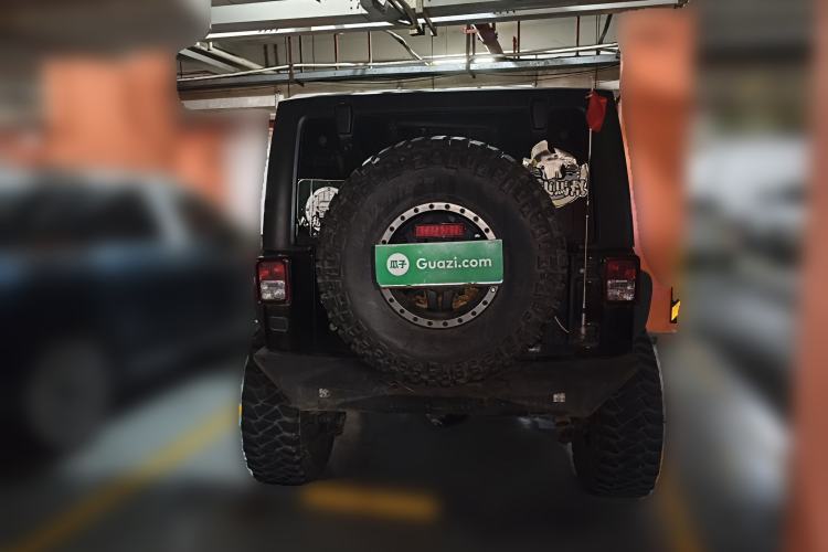 Used Jeep Wrangler 2017 3.0L Sahara Four-Door Comfort Edition Rear