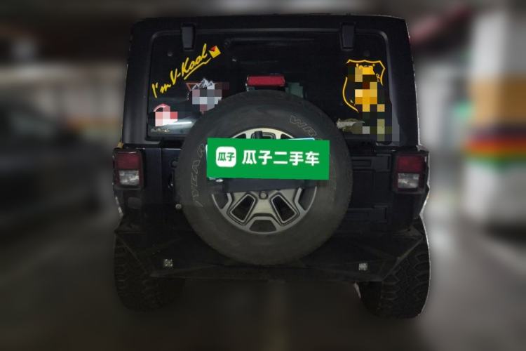 Used Jeep Wrangler 2017 3.0L Sahara Four-Door Comfort Edition Rear