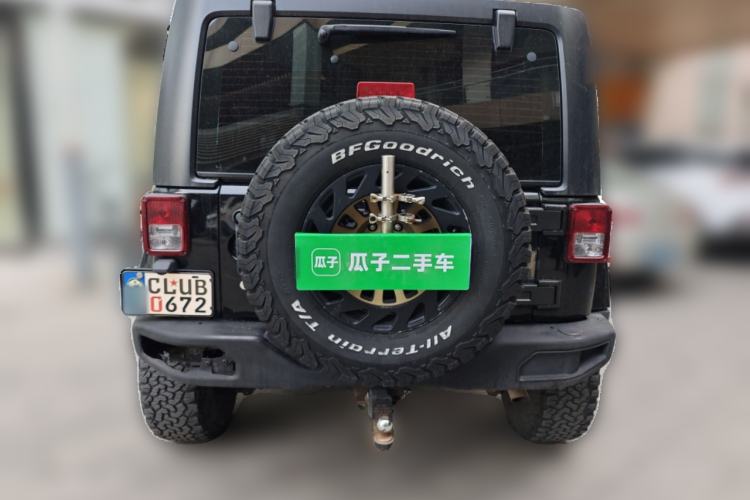 Used Jeep Wrangler 2017 3.0L Sahara Four-Door Comfort Edition Rear