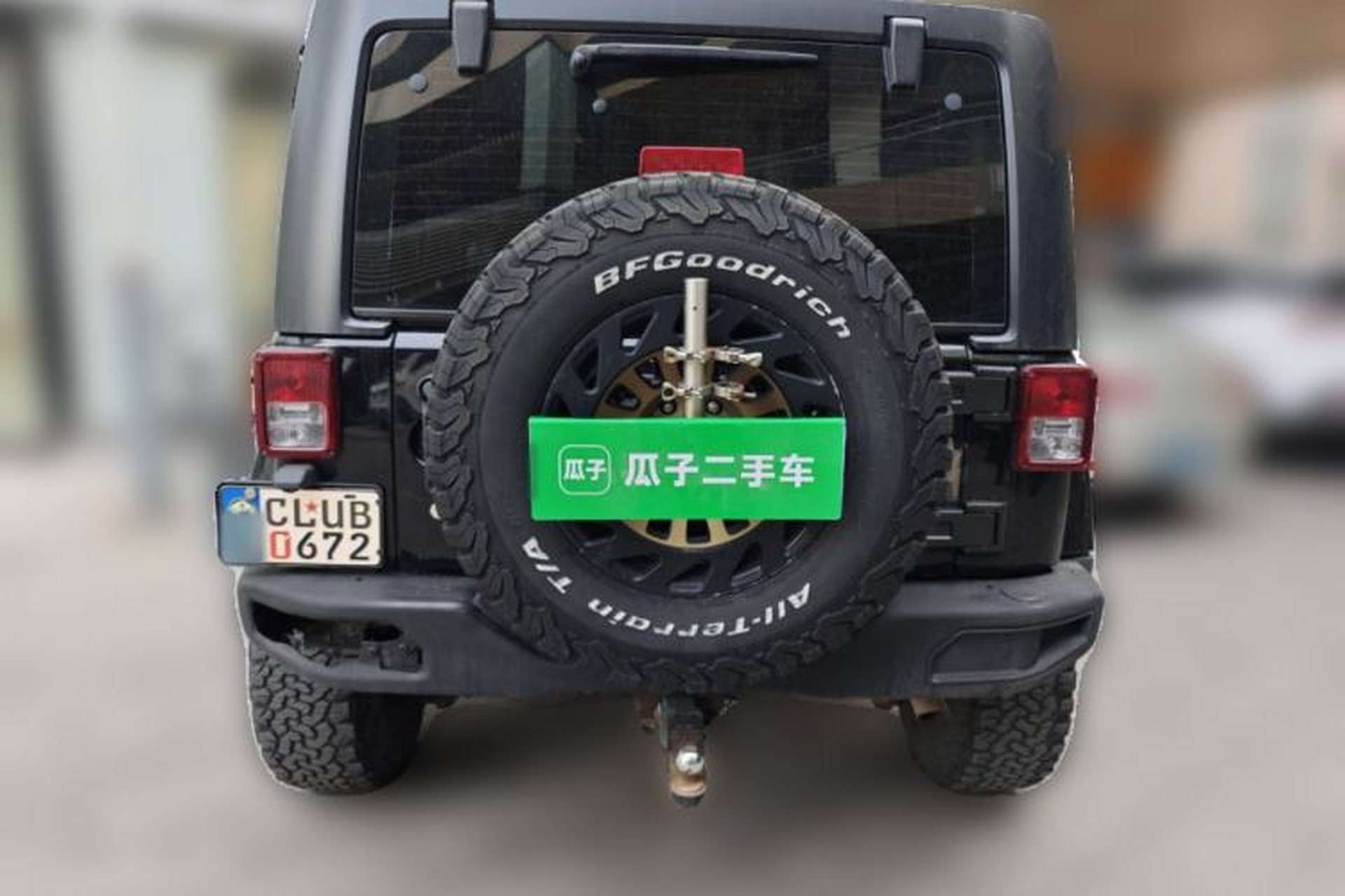 Used Jeep Wrangler 2017 3.0L Sahara Four-Door Comfort Edition Rear