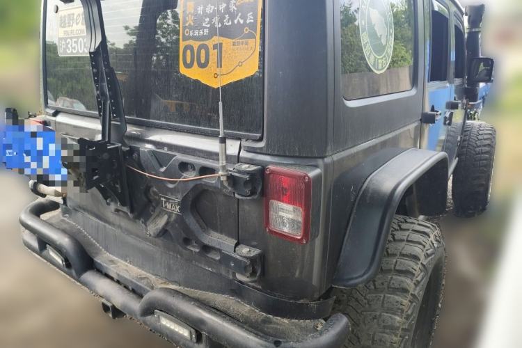 Used Jeep Wrangler 2017 3.6L Rubicon Four-Door Comfort Edition Rear Right 45 Deg