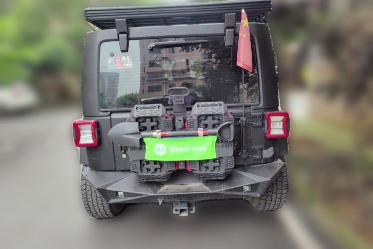 Used Jeep Wrangler 2017 3.0L Sahara Four-Door Comfort Edition Rear