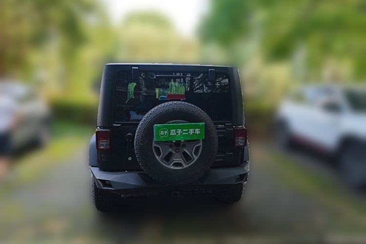 Used Jeep Wrangler 2017 3.6L Rubicon Two-Door Comfort Edition Rear
