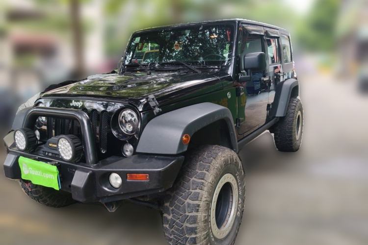 Used Jeep Wrangler 2017 3.6L Rubicon Four-Door Comfort Edition Guazi used car, China used car export, Used car for sale, Used cars, Cheapest cars for sale