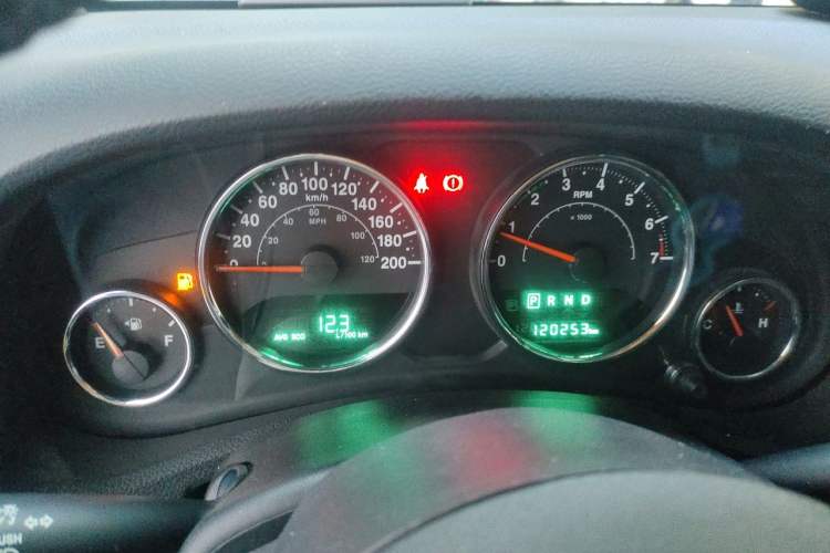 Used Jeep Wrangler 2017 3.6L Rubicon Two-Door Comfort Edition Instrument Cluster