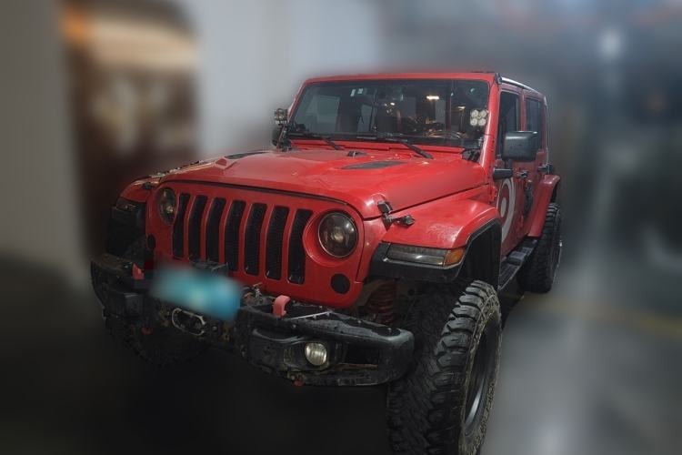 Used Jeep Wrangler 2017 3.6L Rubicon Four-Door Comfort Edition Guazi used car, China used car export, Used car for sale, Used Jeep cars, Cheapest cars for sale
