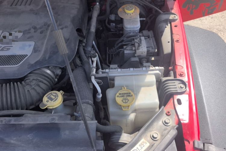 Used Jeep Wrangler 2017 3.6L Rubicon Two-Door Comfort Edition Engine Bay Left
