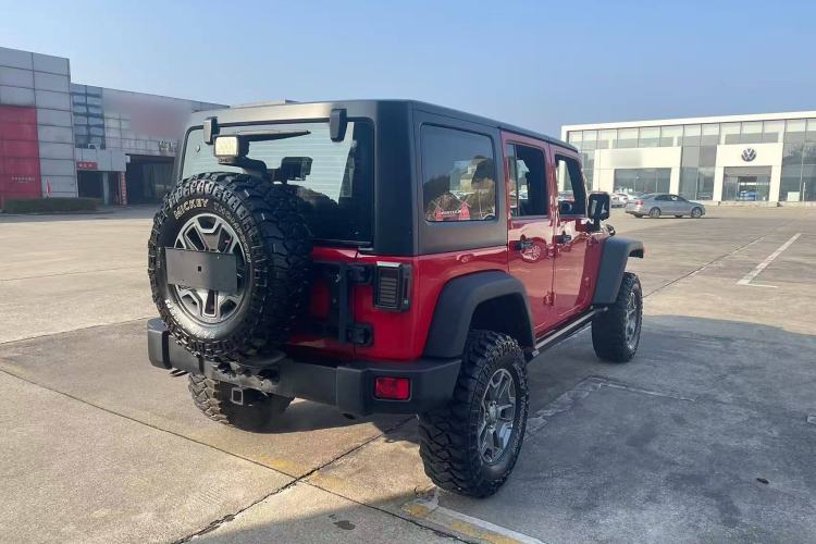 Used Jeep Wrangler 2017 3.6L Rubicon Four-Door Comfort Edition Exterior 4