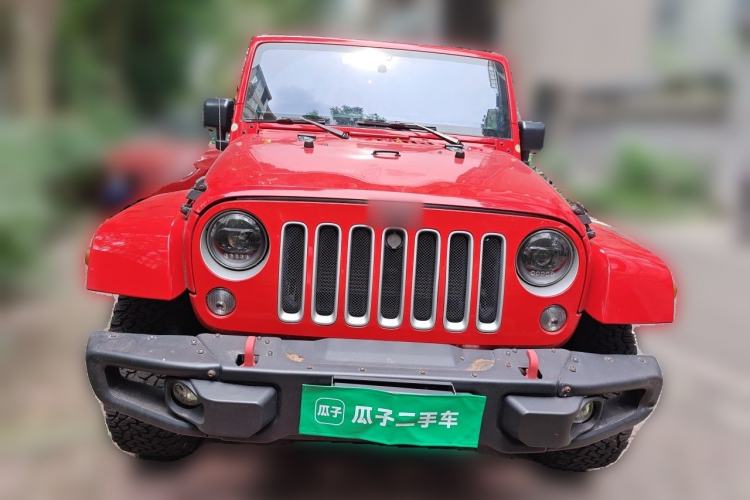 Used Jeep Wrangler 2017 3.0L Sahara Four-Door Comfort Edition Front