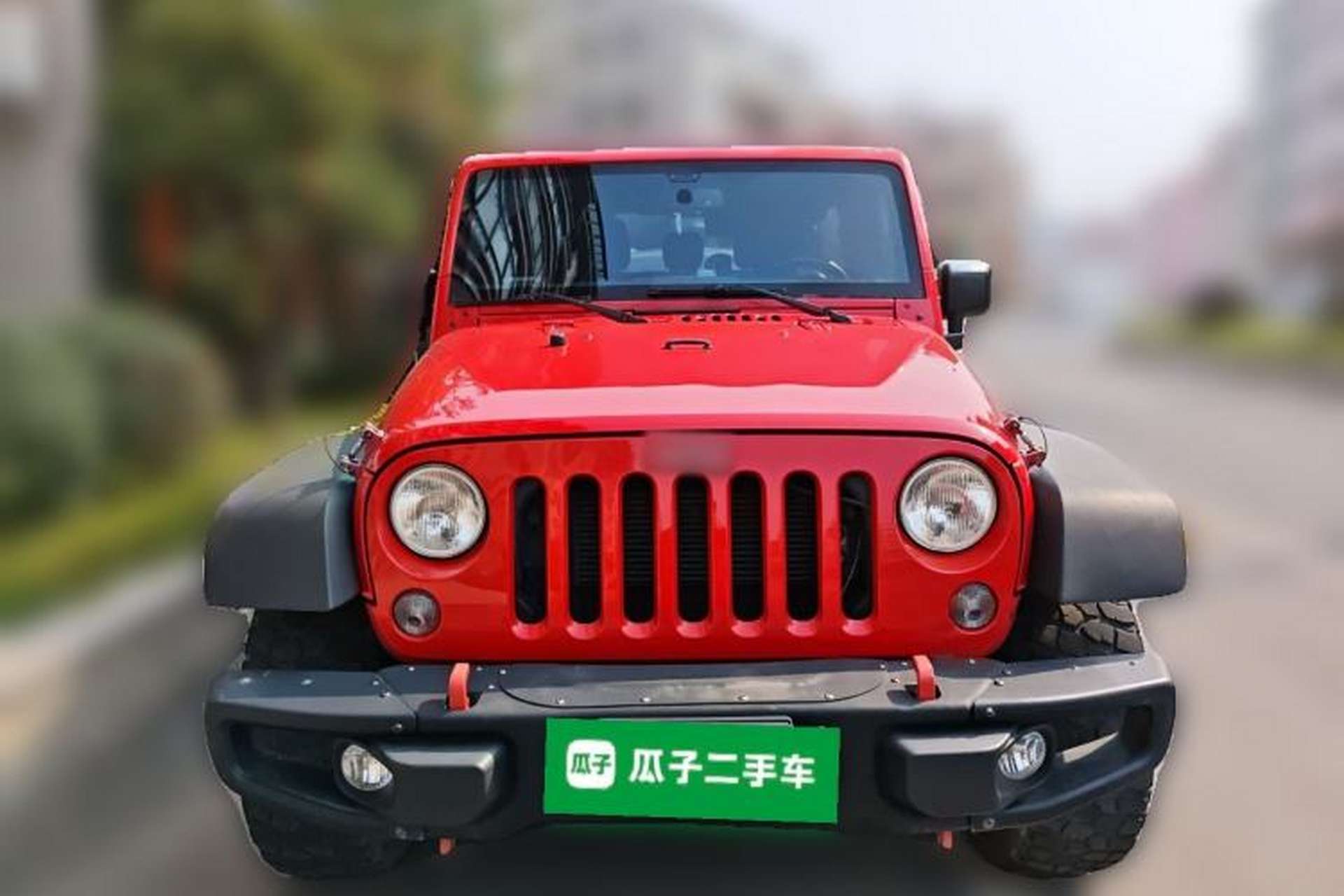 Used Jeep Wrangler 2017 3.6L Rubicon Four-Door Comfort Edition Front