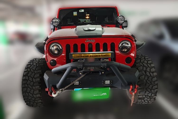 Used Jeep Wrangler 2017 3.6L Rubicon Four-Door Comfort Edition Front