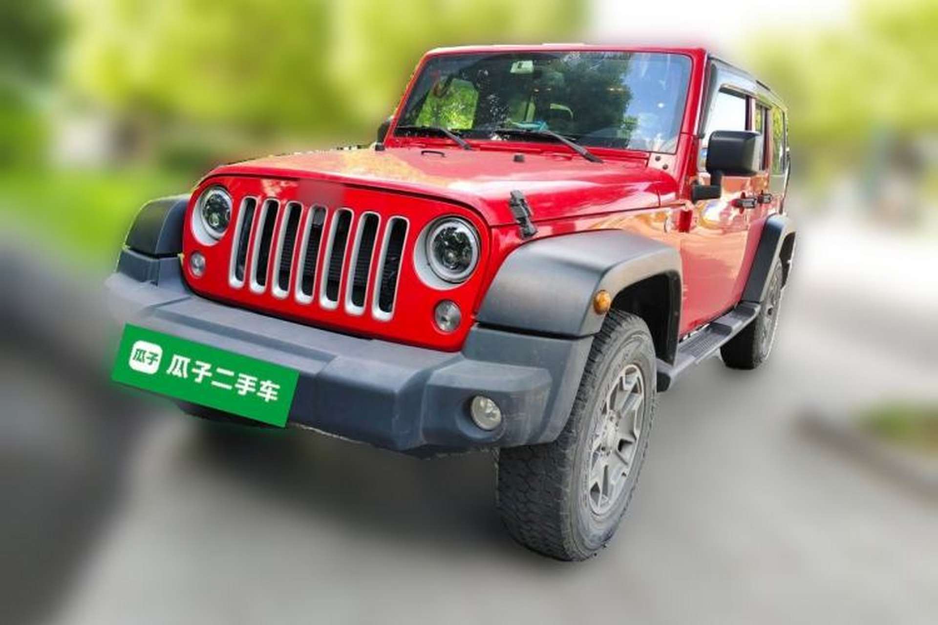 Used Jeep Wrangler 2017 3.0L Sahara Four-Door Comfort Edition Front Left 45 Deg