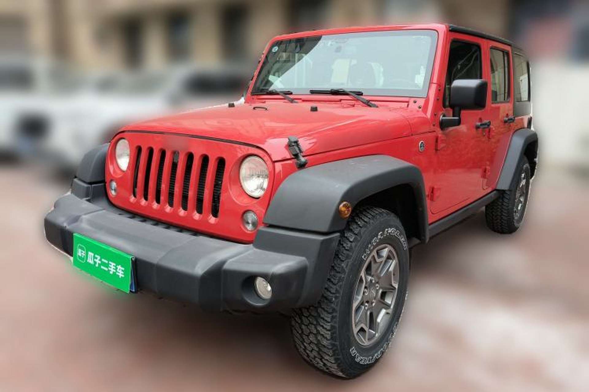 Used Jeep Wrangler 2017 3.6L Rubicon Four-Door Comfort Edition Front Left 45 Deg