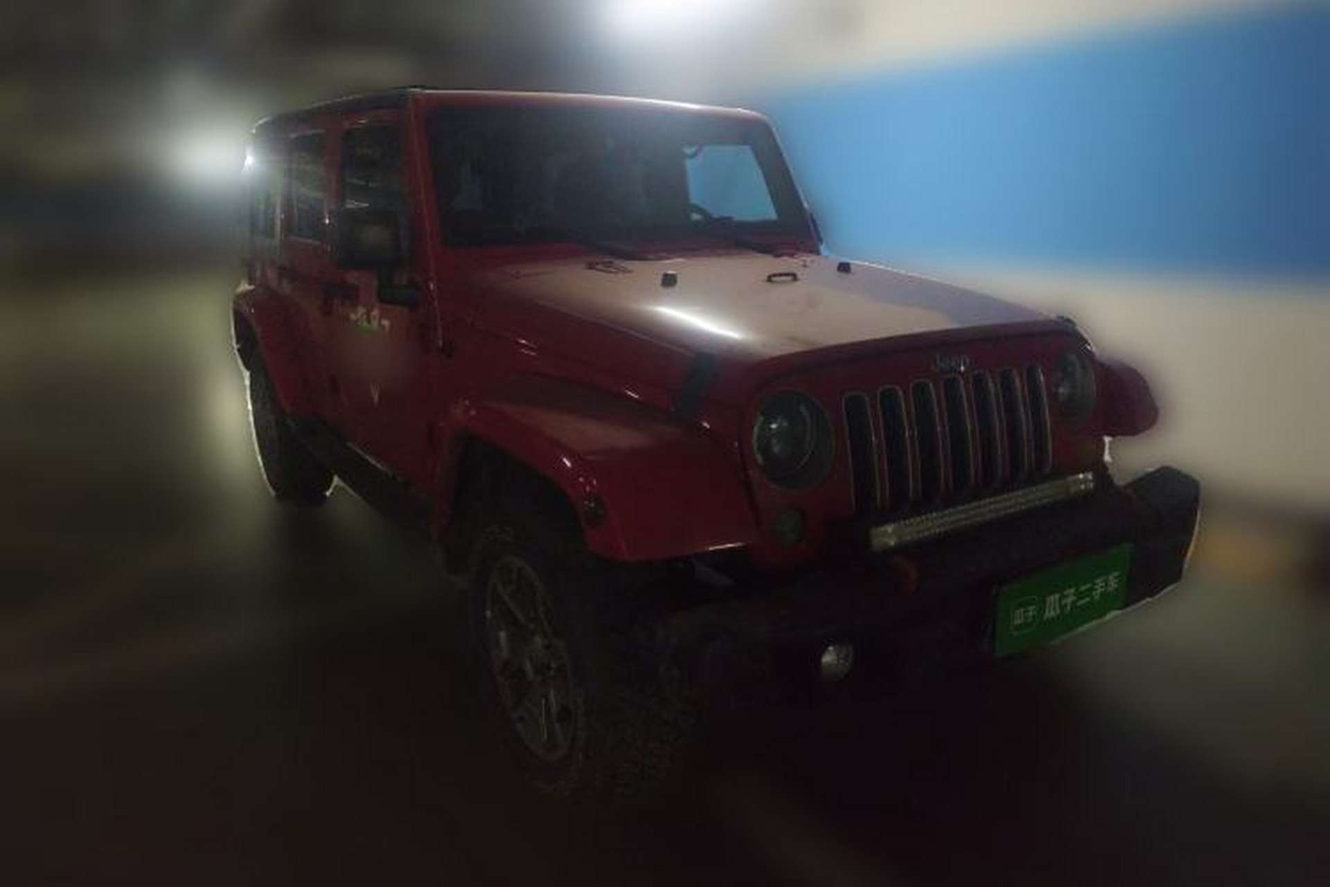 Used Jeep Wrangler 2017 3.0L Sahara Four-Door Comfort Edition Front Right 45 Deg