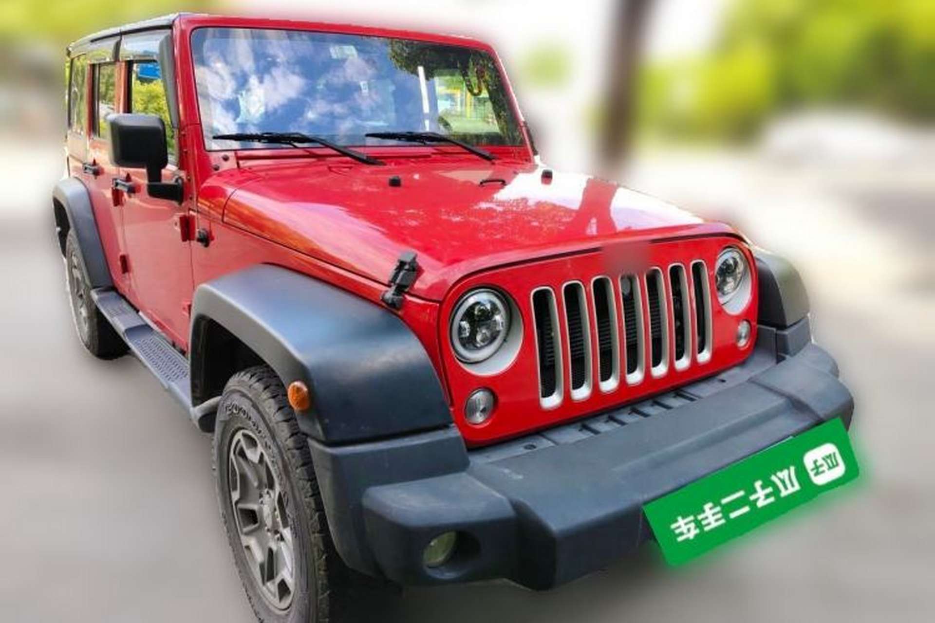 Used Jeep Wrangler 2017 3.0L Sahara Four-Door Comfort Edition Front Right 45 Deg