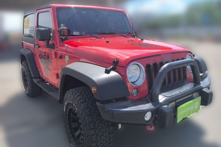 Used Jeep Wrangler 2017 3.6L Rubicon Two-Door Comfort Edition Front Right 45 Deg