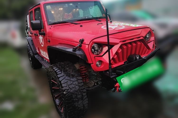 Used Jeep Wrangler 2017 3.0L Sahara Four-Door Comfort Edition Front Right 45 Deg