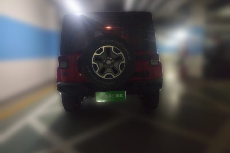 Used Jeep Wrangler 2017 3.0L Sahara Four-Door Comfort Edition Rear