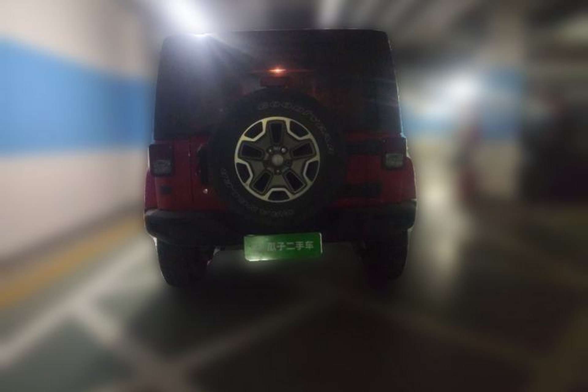 Used Jeep Wrangler 2017 3.0L Sahara Four-Door Comfort Edition Rear