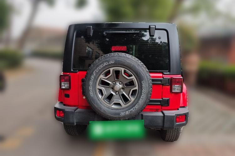 Used Jeep Wrangler 2017 3.0L Sahara Four-Door Comfort Edition Rear