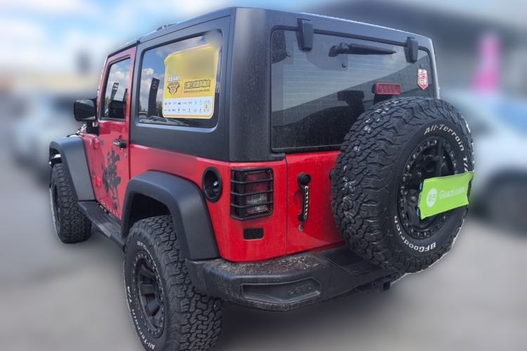 Used Jeep Wrangler 2017 3.6L Rubicon Two-Door Comfort Edition Rear Left 45 Deg