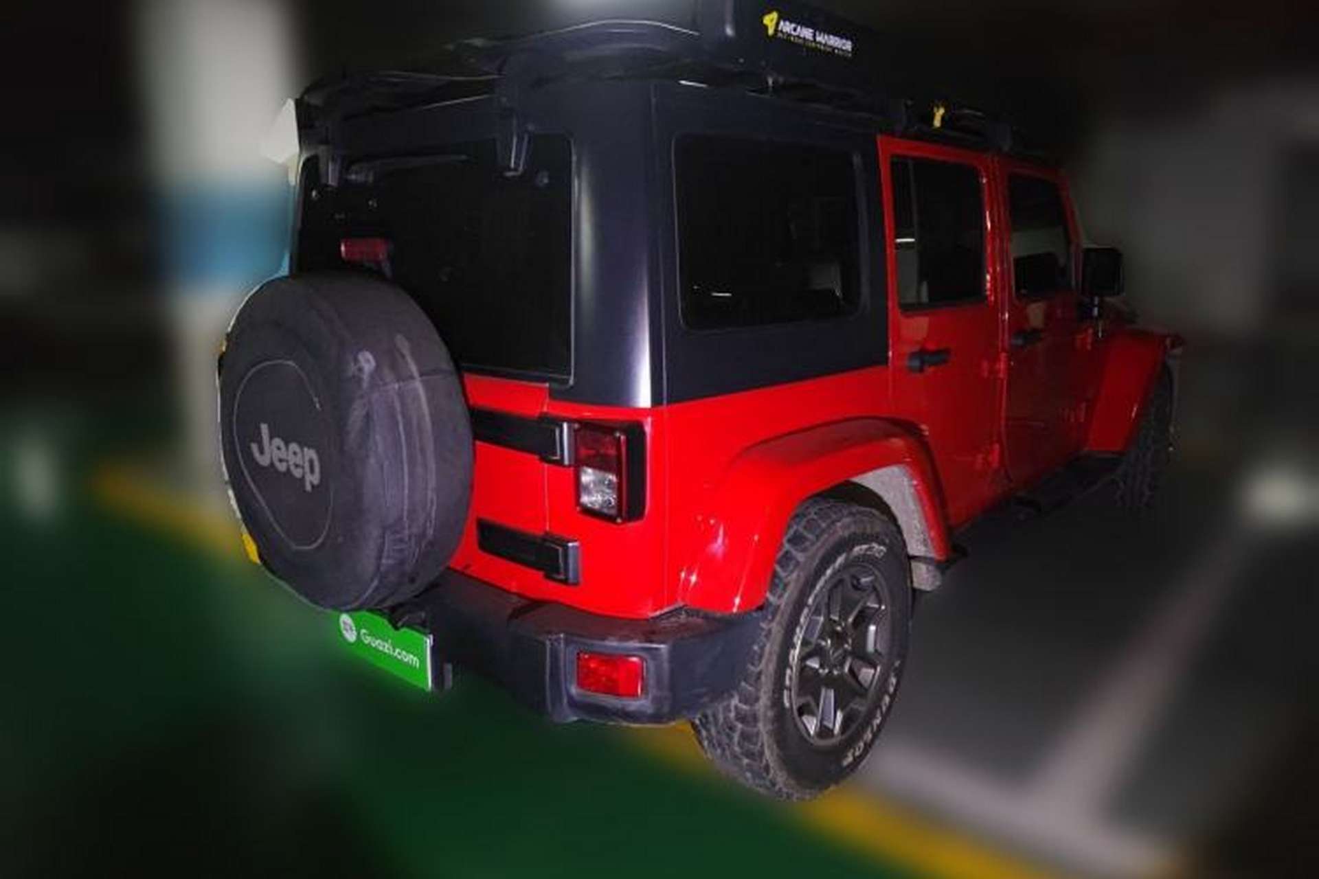 Used Jeep Wrangler 2017 3.0L Sahara Four-Door Comfort Edition Rear Right 45 Deg