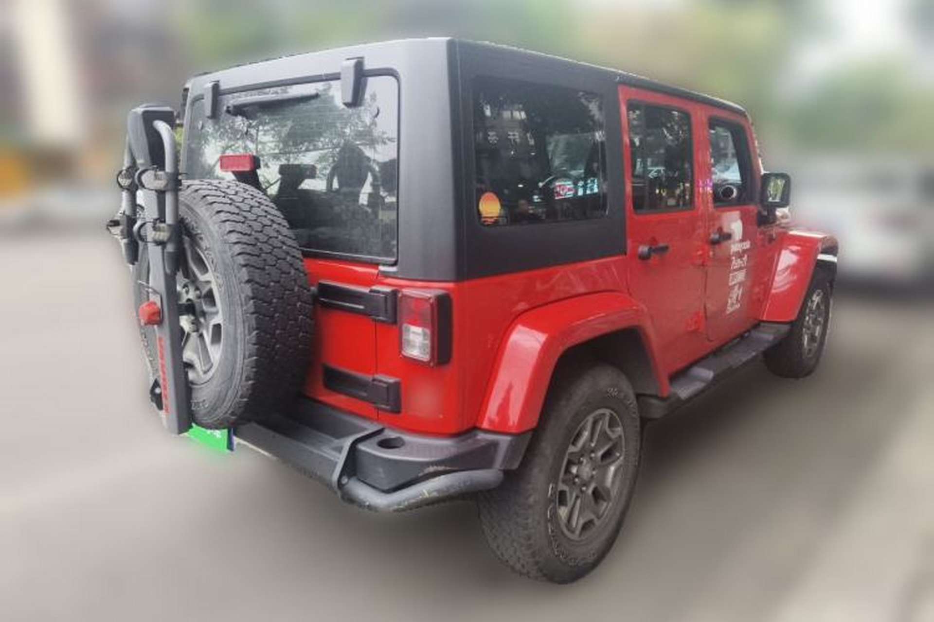 Used Jeep Wrangler 2017 3.0L Sahara Four-Door Comfort Edition Rear Right 45 Deg