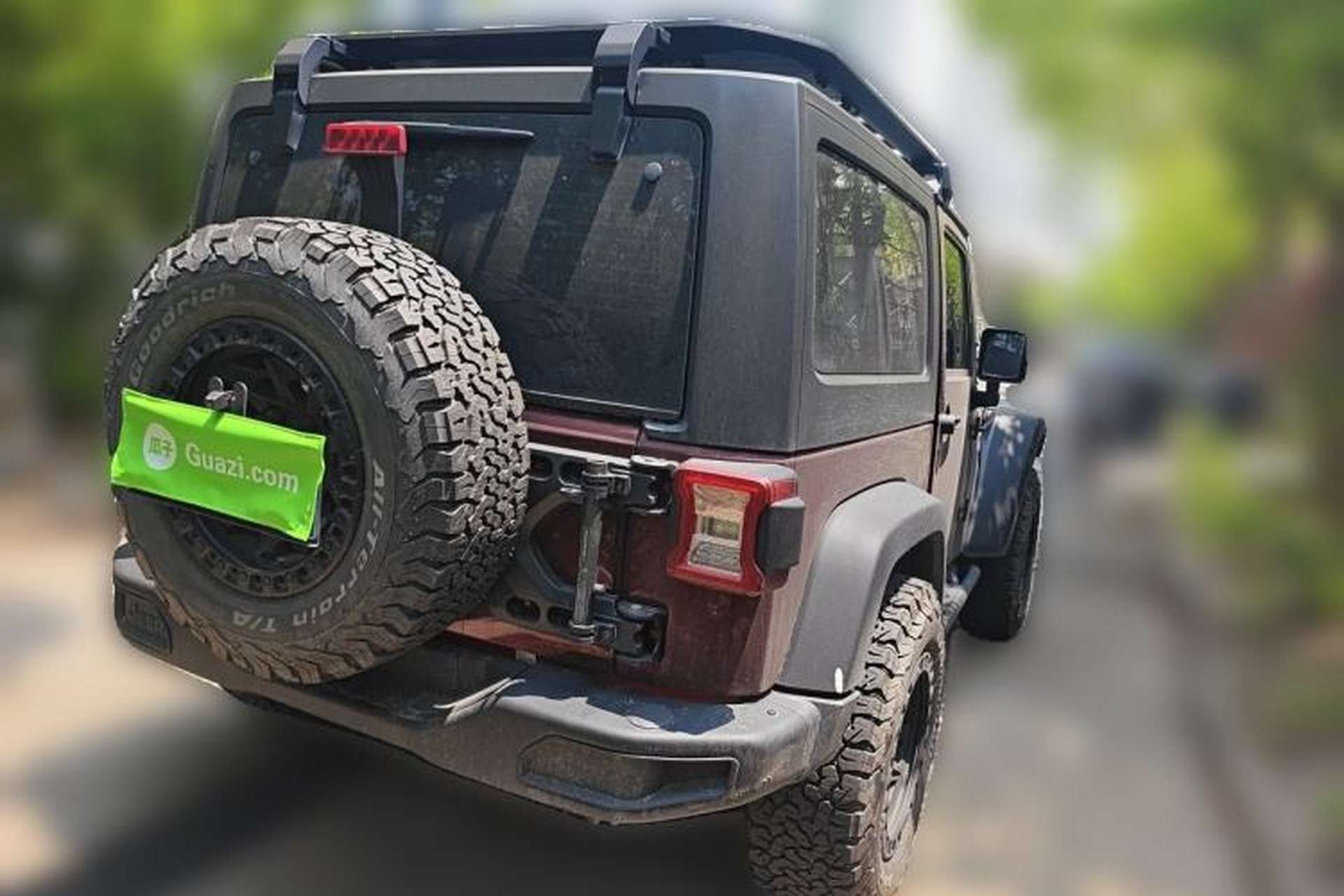 Used Jeep Wrangler 2017 3.6L Rubicon Two-Door Comfort Edition Rear Right 45 Deg
