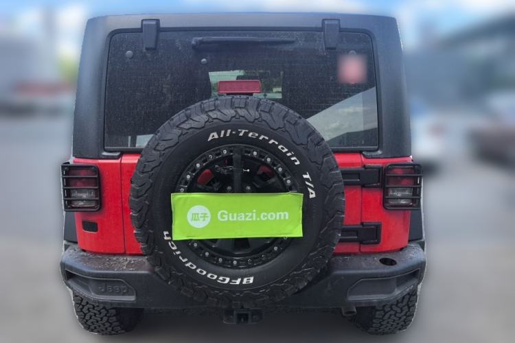 Used Jeep Wrangler 2017 3.6L Rubicon Two-Door Comfort Edition Rear
