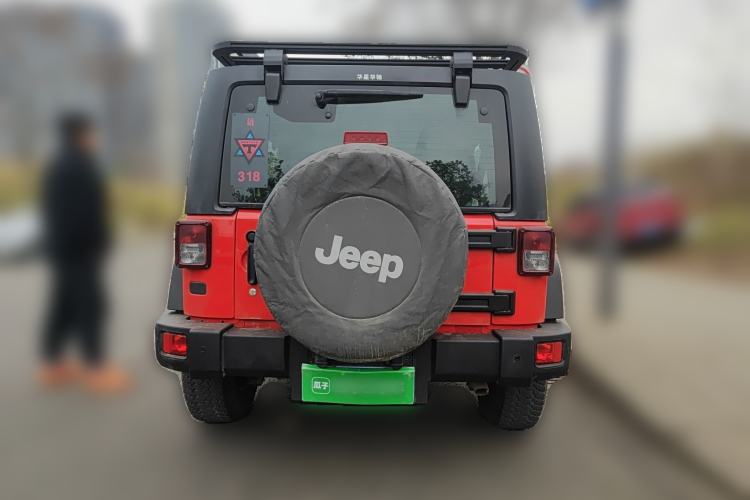 Used Jeep Wrangler 2017 3.6L Rubicon Four-Door Comfort Edition Rear