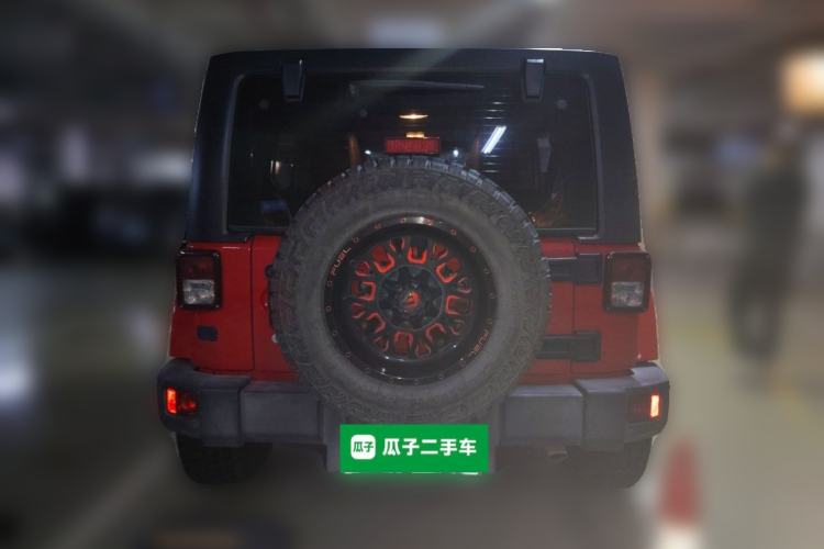 Used Jeep Wrangler 2017 3.0L Sahara Four-Door Comfort Edition Rear