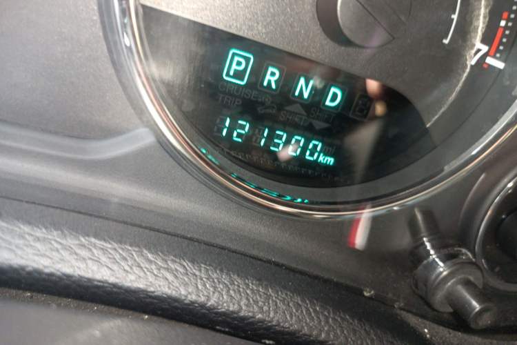 Used Jeep Wrangler 2017 3.0L Sahara Four-Door Comfort Edition Odometer Close Up