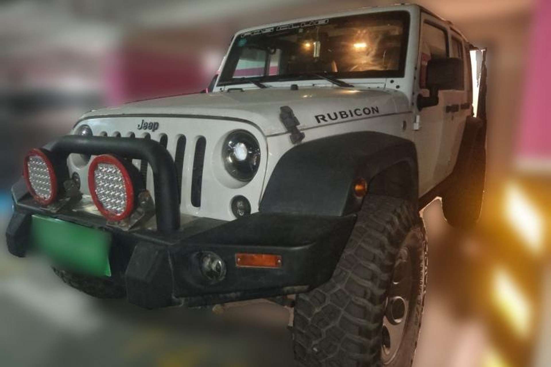 Used Jeep Wrangler 2017 3.6L Rubicon Four-Door Comfort Edition Front Left 45 Deg