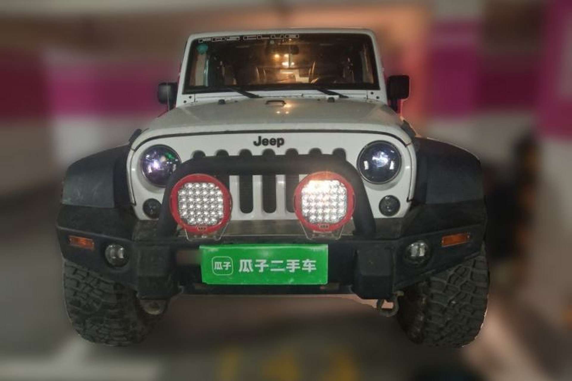 Used Jeep Wrangler 2017 3.6L Rubicon Four-Door Comfort Edition Front
