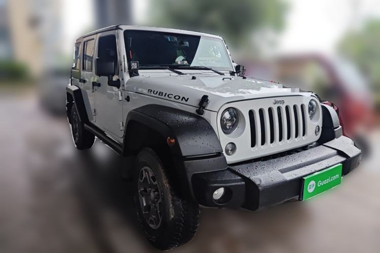 Used Jeep Wrangler 2017 3.6L Rubicon Four-Door Comfort Edition Front Right 45 Deg