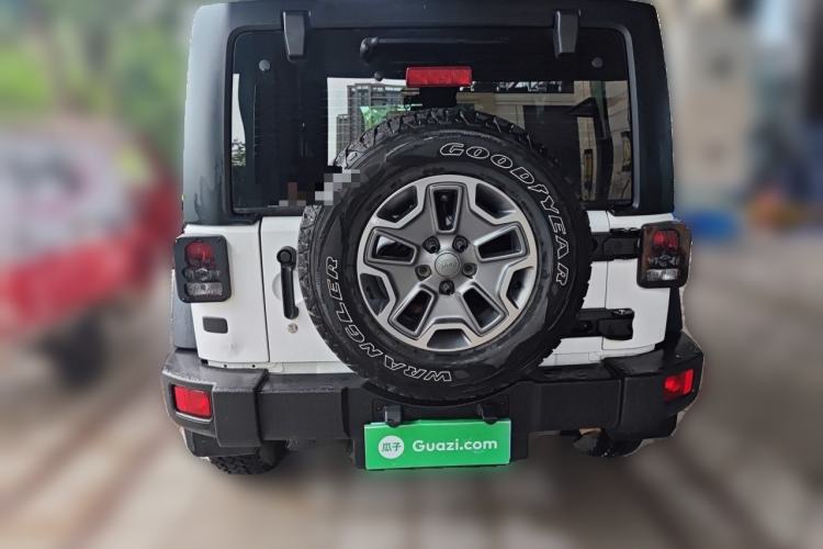 Used Jeep Wrangler 2017 3.6L Rubicon Four-Door Comfort Edition Rear