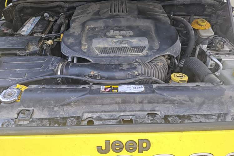 Used Jeep Wrangler  Engine Bay