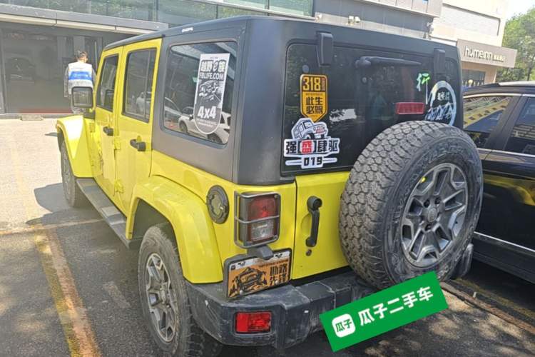 Used Jeep Wrangler  Rear Left 45 Deg