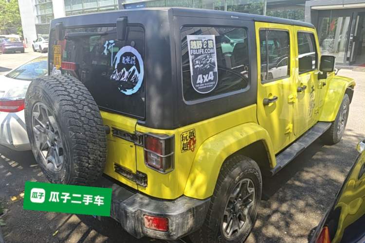 Used Jeep Wrangler  Rear Right 45 Deg