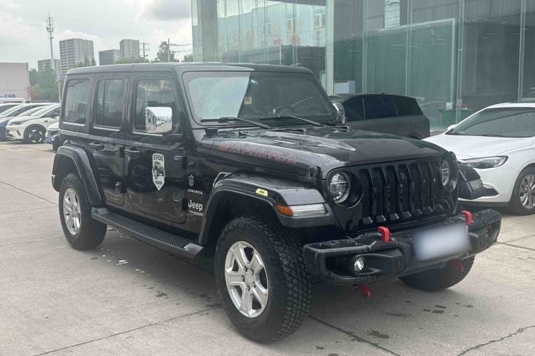 Used Jeep Wrangler 2018 2.0T Sahara Four-Door Edition Exterior 4